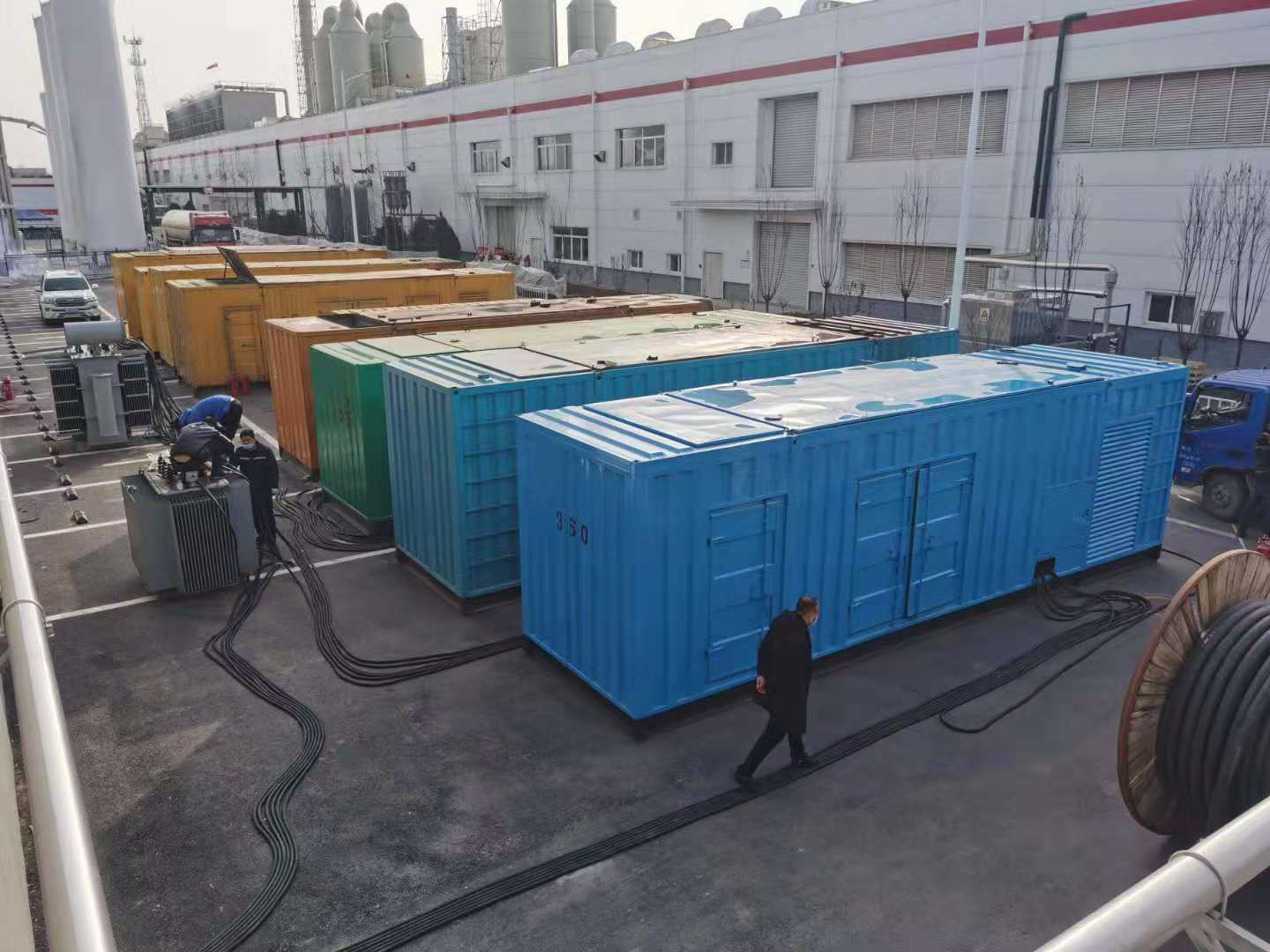 卫辉出租发电机-柴油发电机组三相采用什么接法